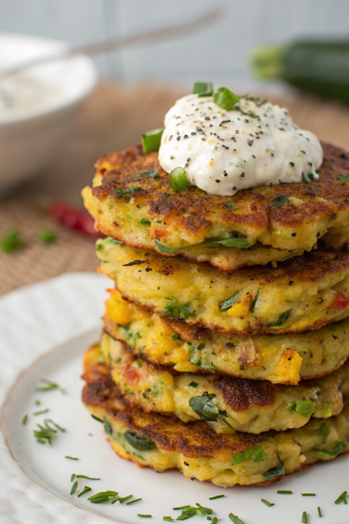 Crispy Zucchini Fritters Recipe