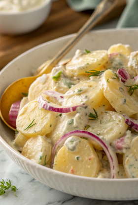 Dill Pickle Potato Salad