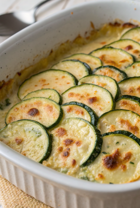 Easy Cheesy Zucchini Bake Recipe