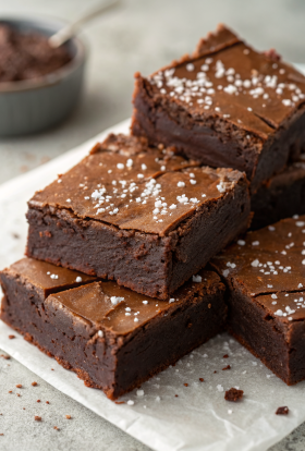 Fudgy Dark Chocolate Zucchini Brownies Recipe