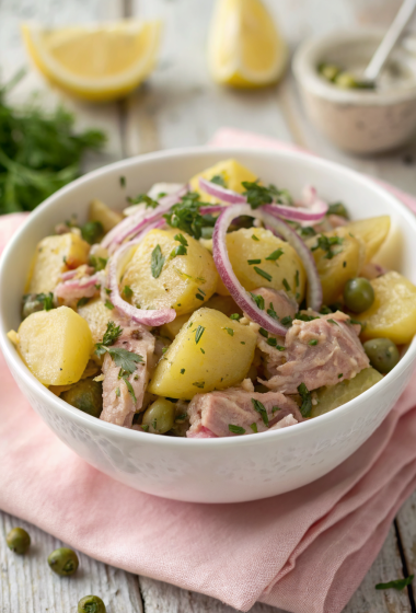 Italian Tuna Potato Salad