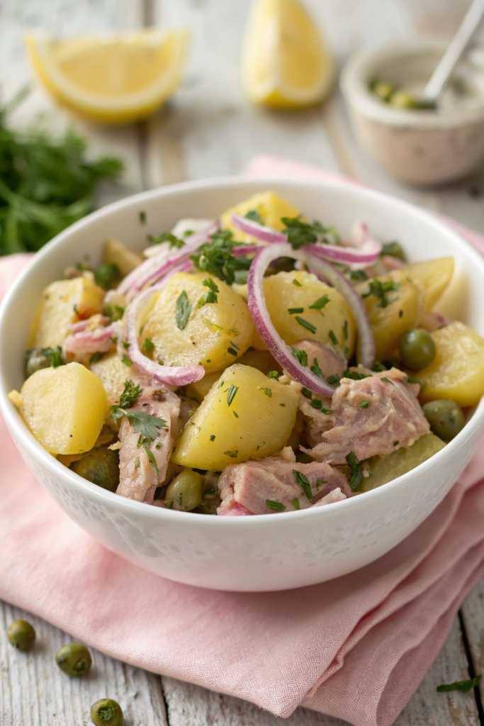 Italian Tuna Potato Salad