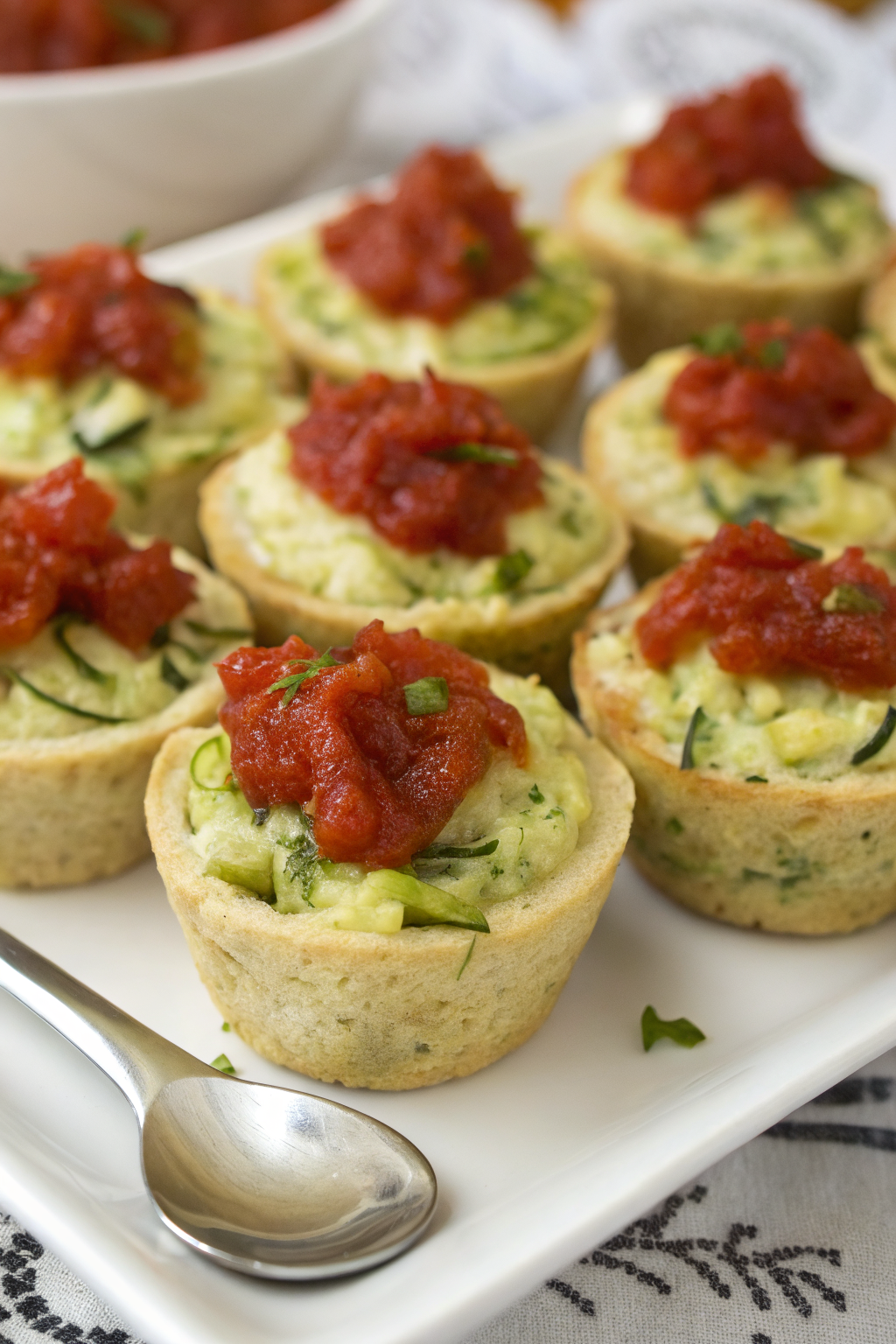 Italian Zucchini Garlic Bites Recipe