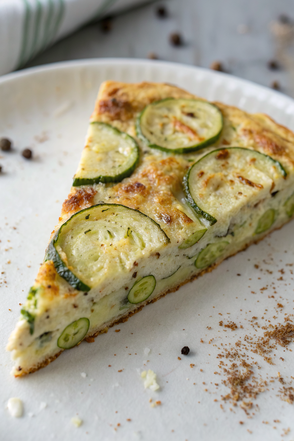 Keto Crustless Zucchini Quiche Recipe