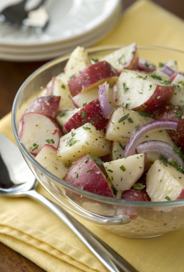 No Mayo Potato Salad With Herbs