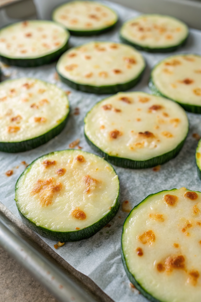 Oven Roasted Parmesan Zucchini Recipe