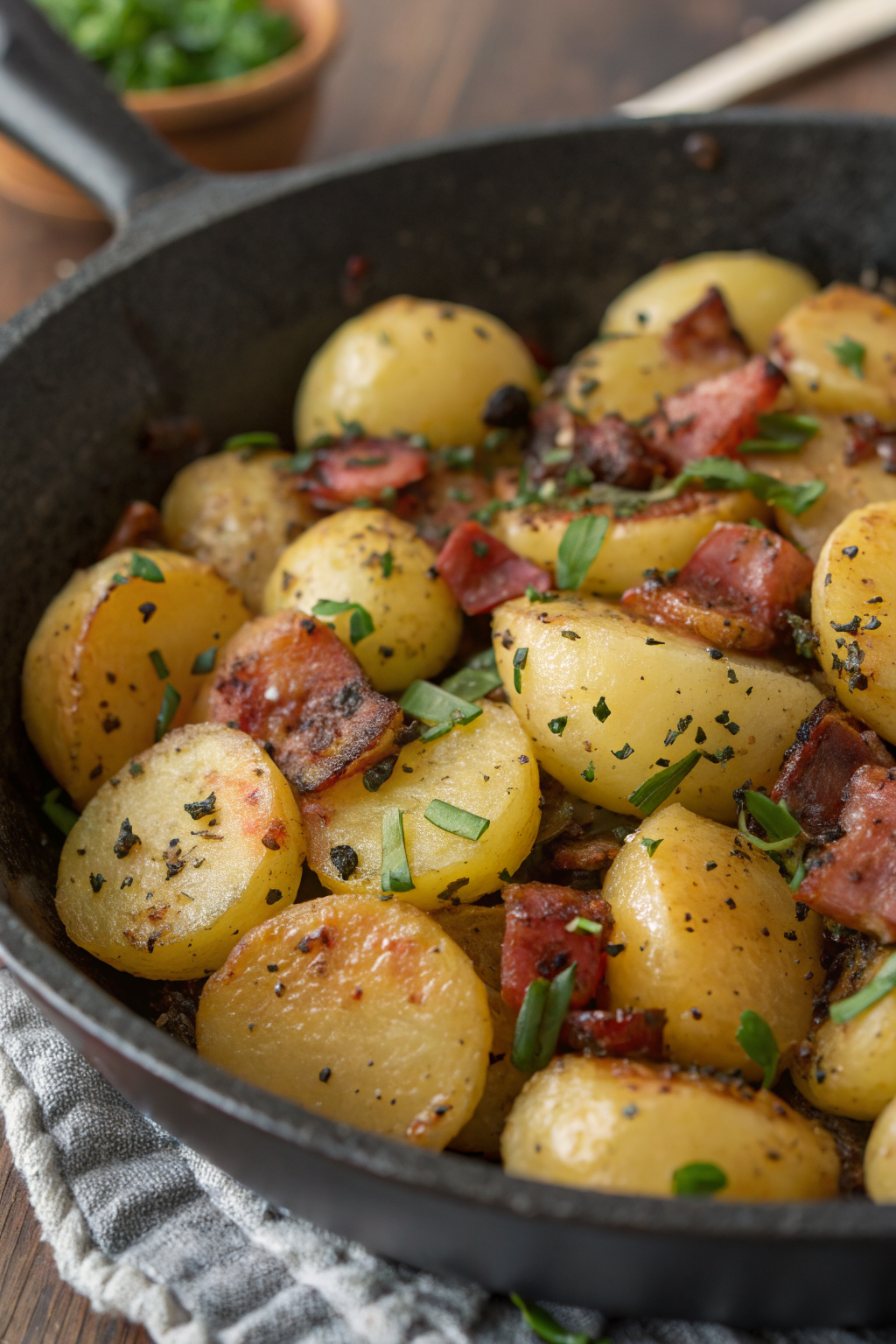Warm German Potato Salad Recipe