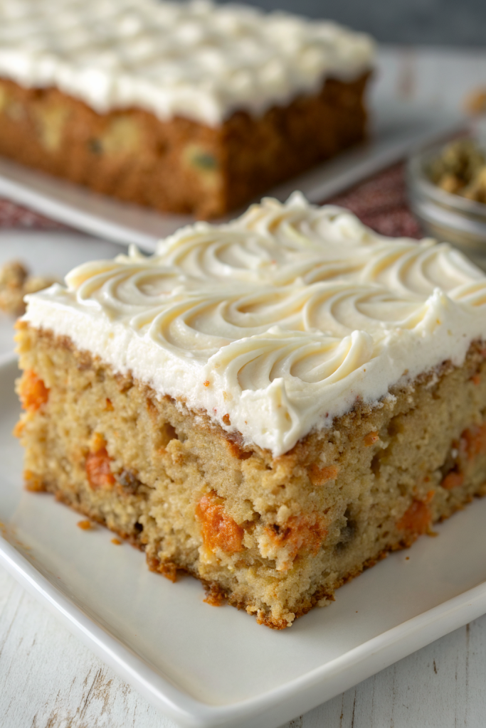 Zucchini Cake with Cream Cheese Frosting Recipe