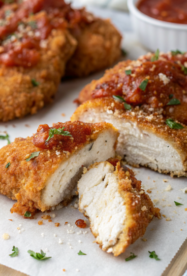 Baked Crunchy Hot Honey Chicken Recipe
