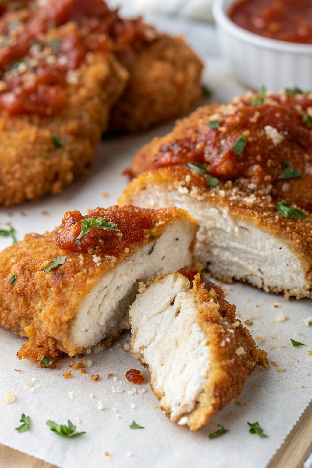 Baked Crunchy Hot Honey Chicken Recipe