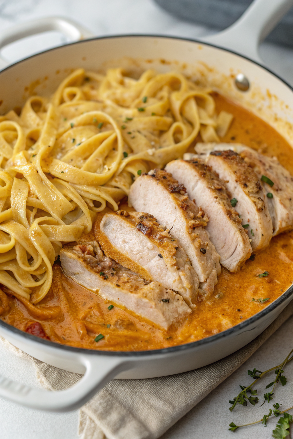Creamy Cajun Chicken Pasta Recipe