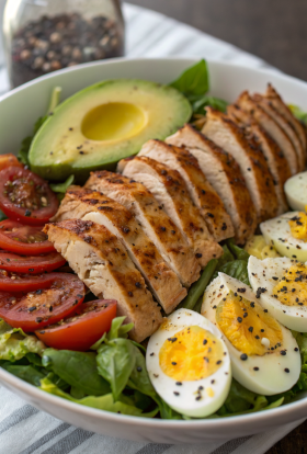 Paleo Grilled Chicken Cobb Salad