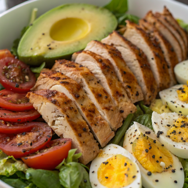 Paleo Grilled Chicken Cobb Salad