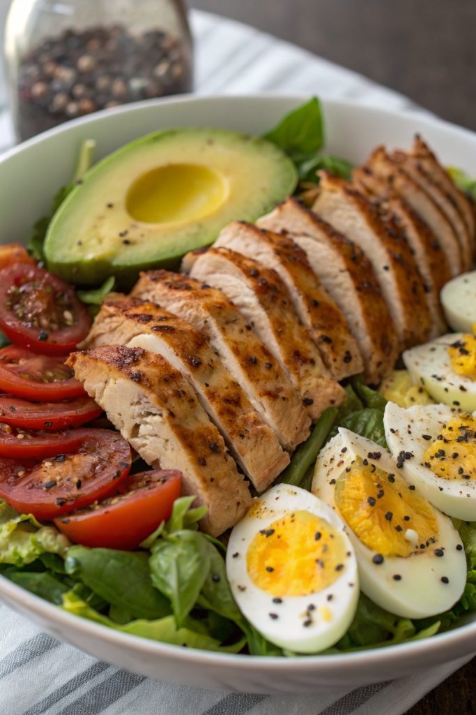 Paleo Grilled Chicken Cobb Salad